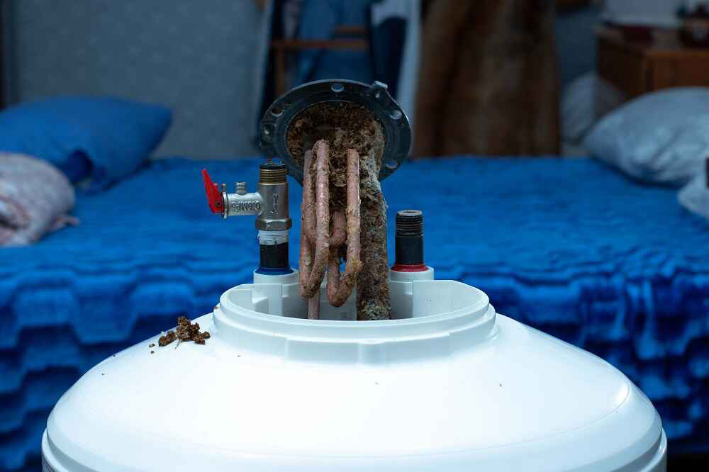 Rusty water heater
