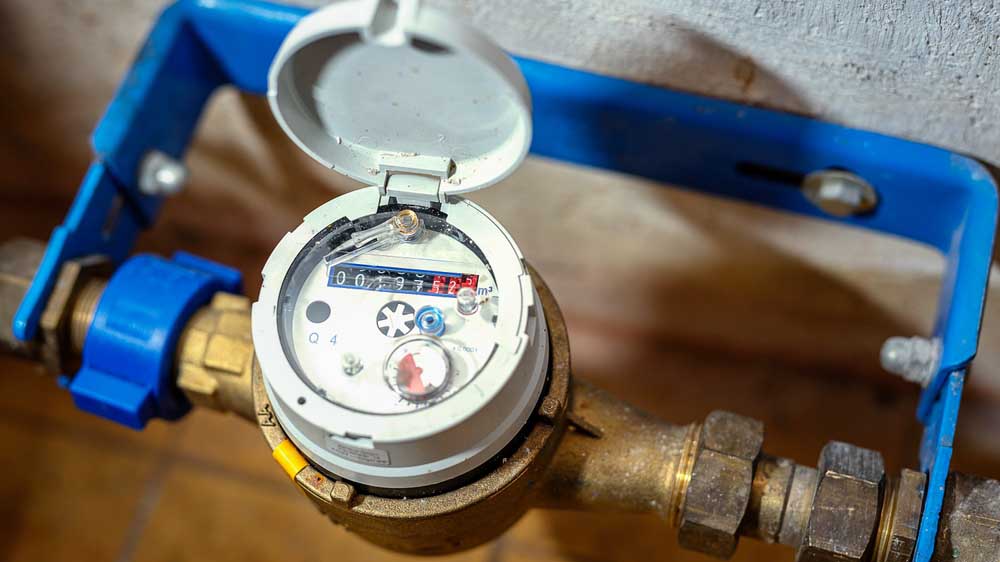 a water meter
