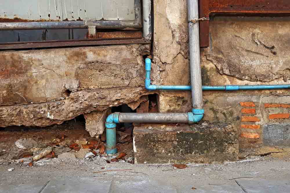 old water lines